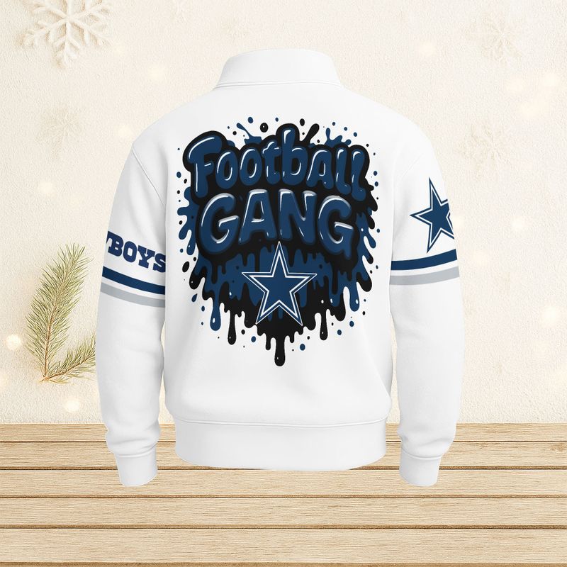 Dallas Cowboys Casual Stand Collar Sweatshirt BT670