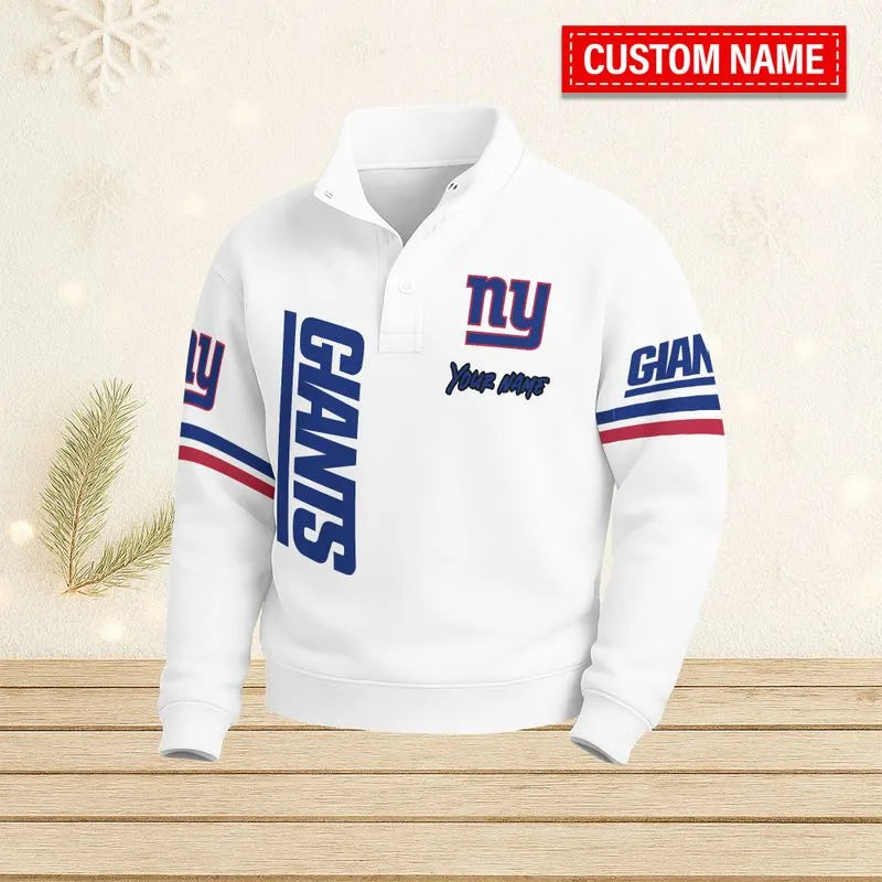 New York Giants Casual Stand Collar Sweatshirt BT685