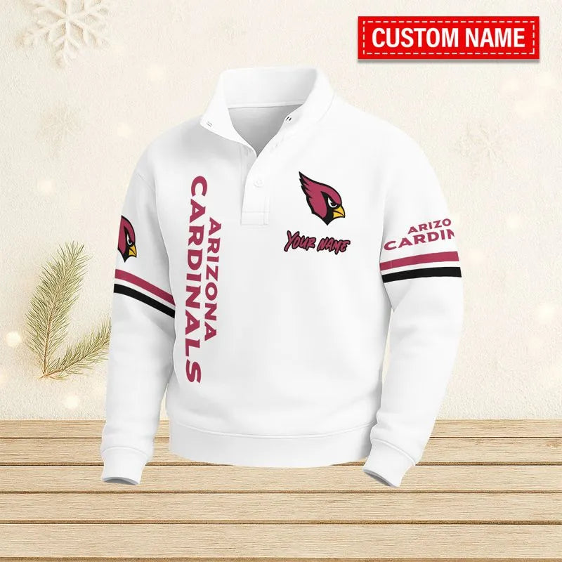 Arizona Cardinals Casual Stand Collar Sweatshirt BT662