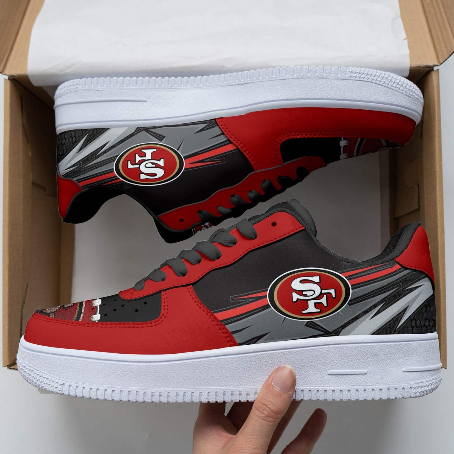 San Francisco 49ers AF1 Shoes 162
