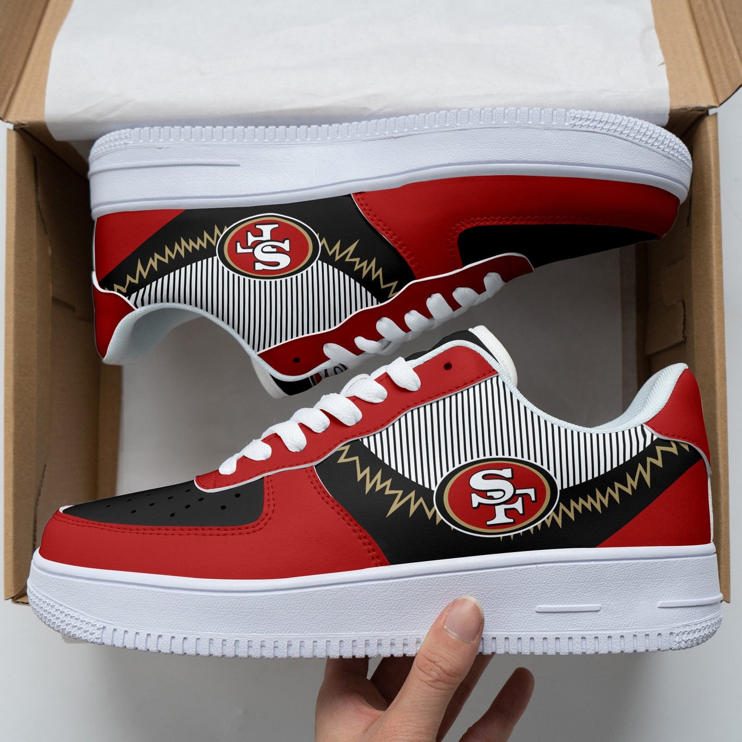 San Francisco 49ers AF1 Shoes BG298