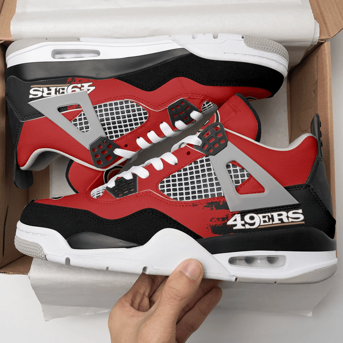 San Francisco 49ers AJ4 Sneaker BG89