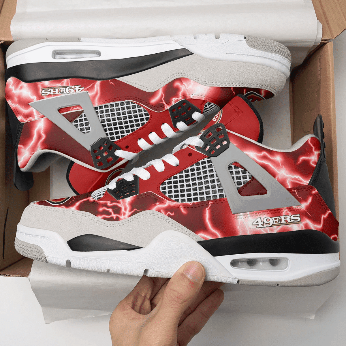 San Francisco 49ers AJ4 Sneaker BG94