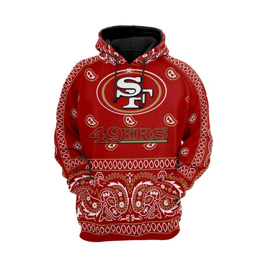 San Francisco 49ers Bandana Hoodie