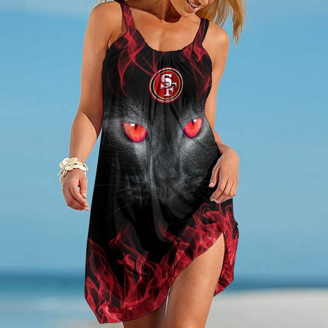 San Francisco 49ers Beach Dress 111