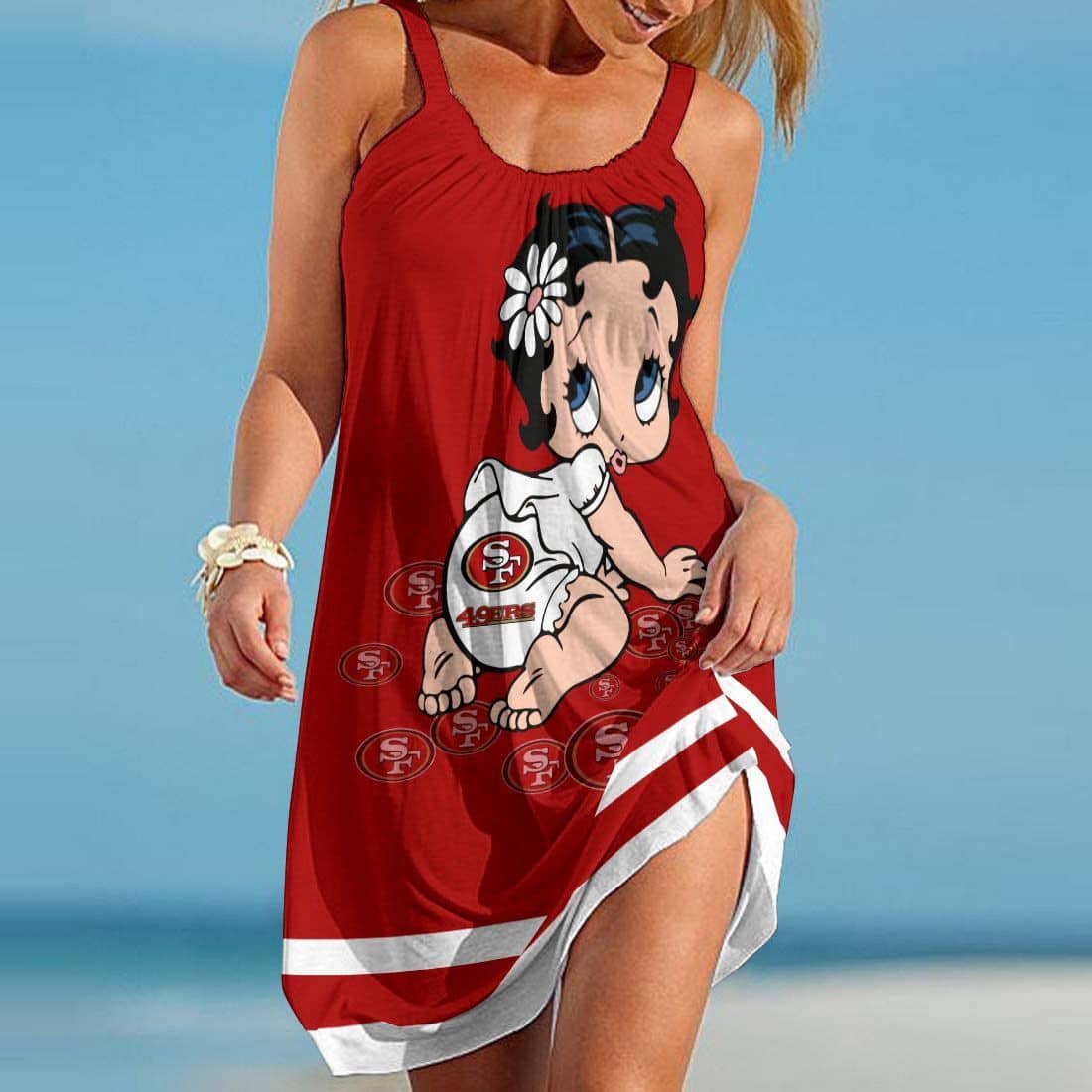 San Francisco 49ers Beach Dress 113