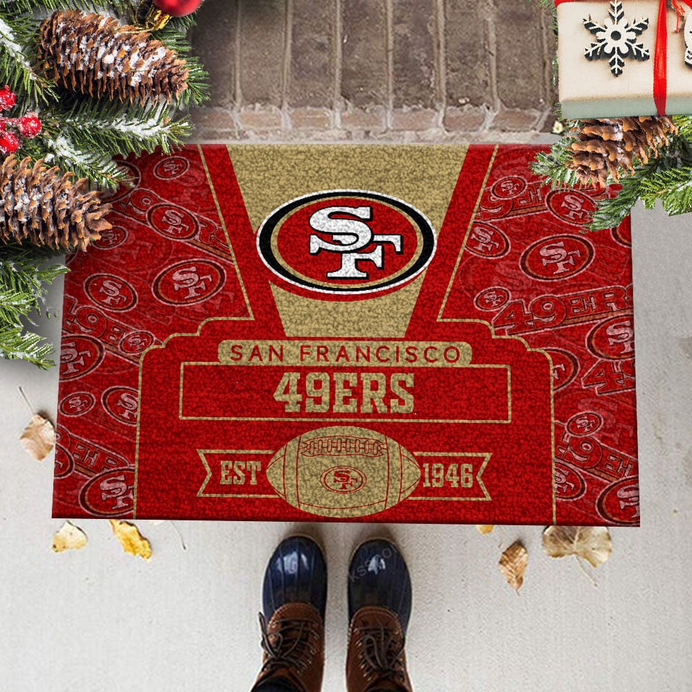 San Francisco 49ers Doormat BG180