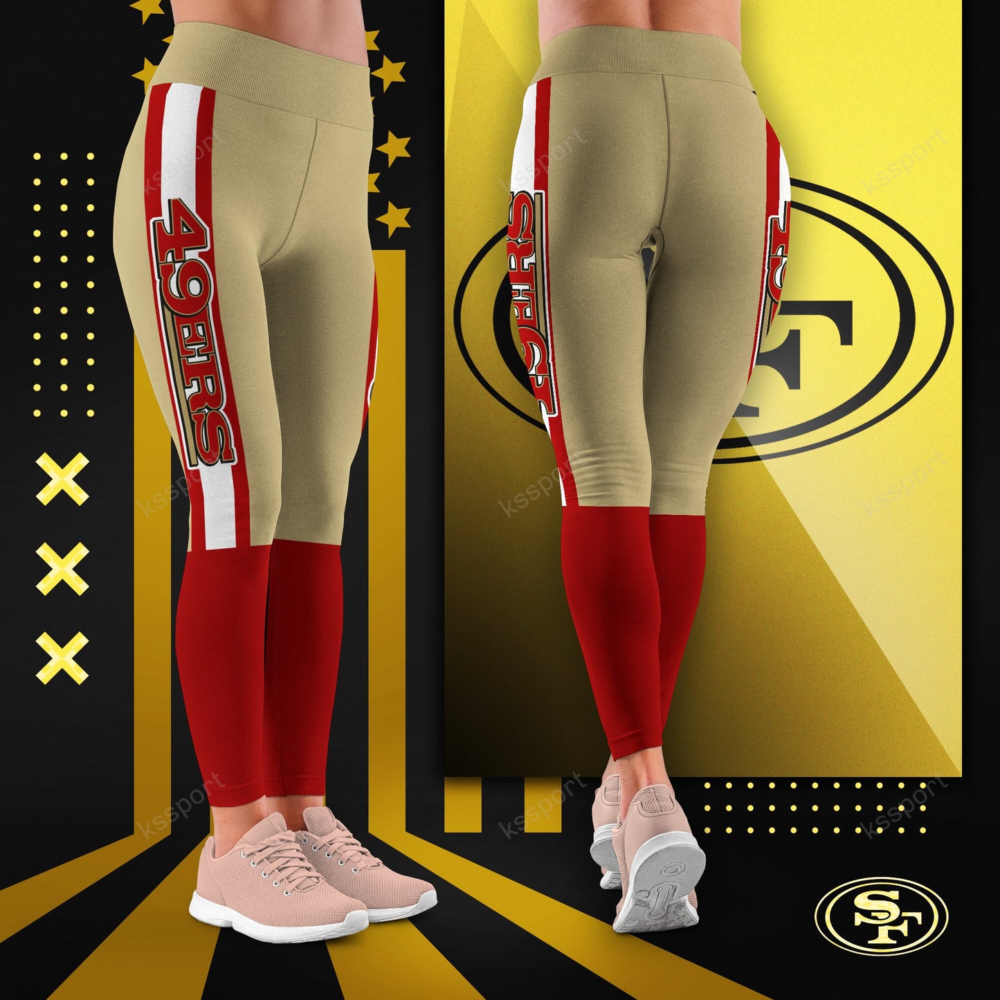 San Francisco 49ers Leggings BG125