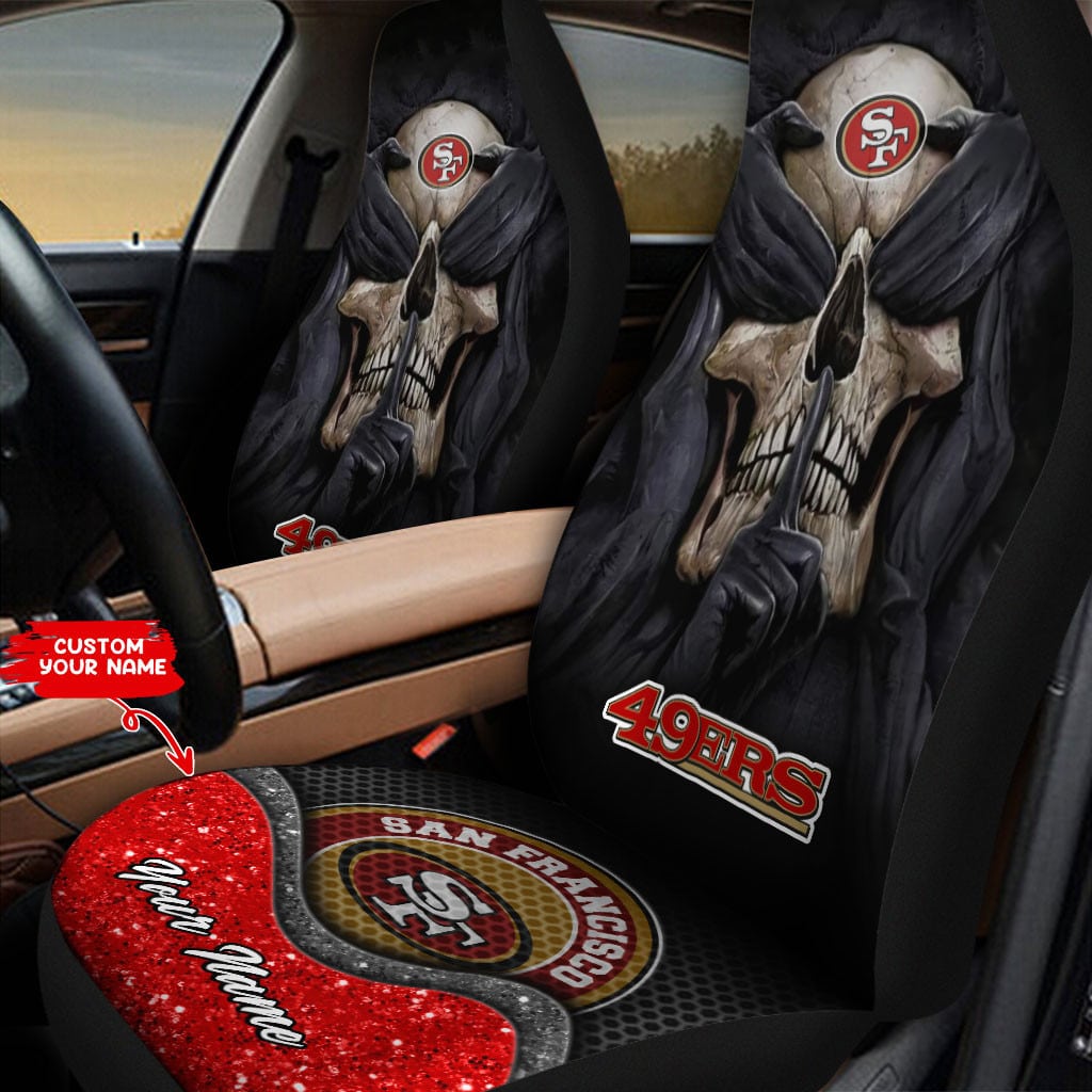 San Francisco 49ers Personalized Car Seat Covers BG310