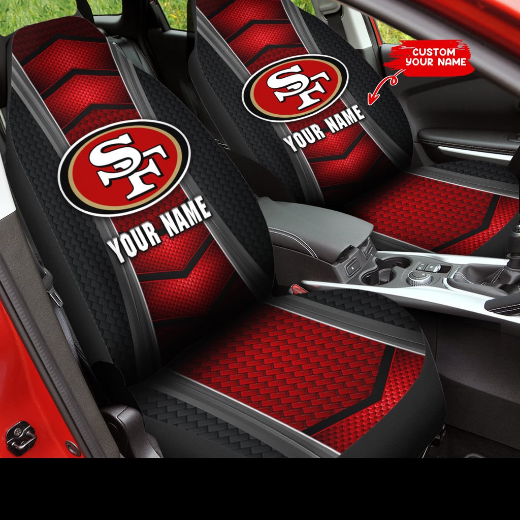 San Francisco 49ers Personalized Car Seat Covers BG357