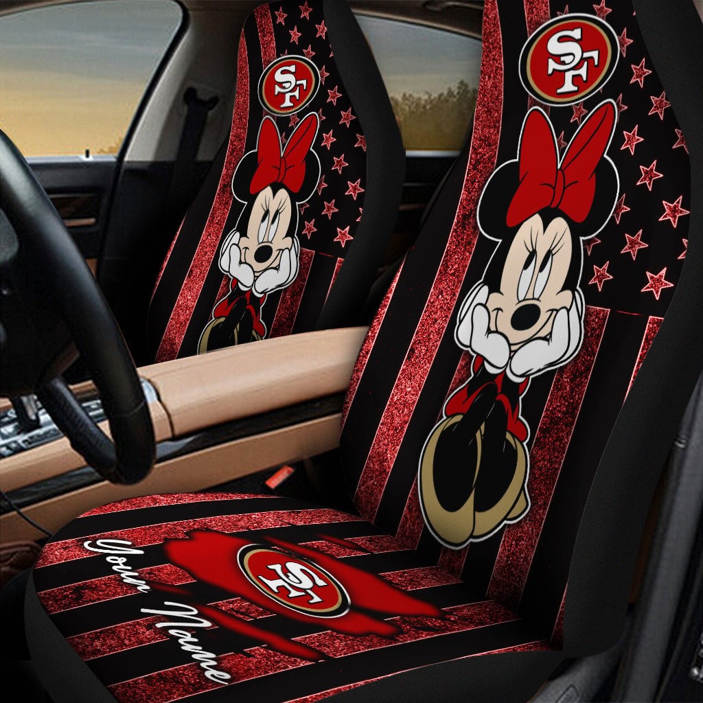San Francisco 49ers Personalized Car Seat Covers BG407