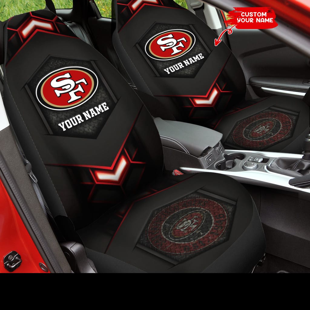 San Francisco 49ers Personalized Car Seat Covers BG428