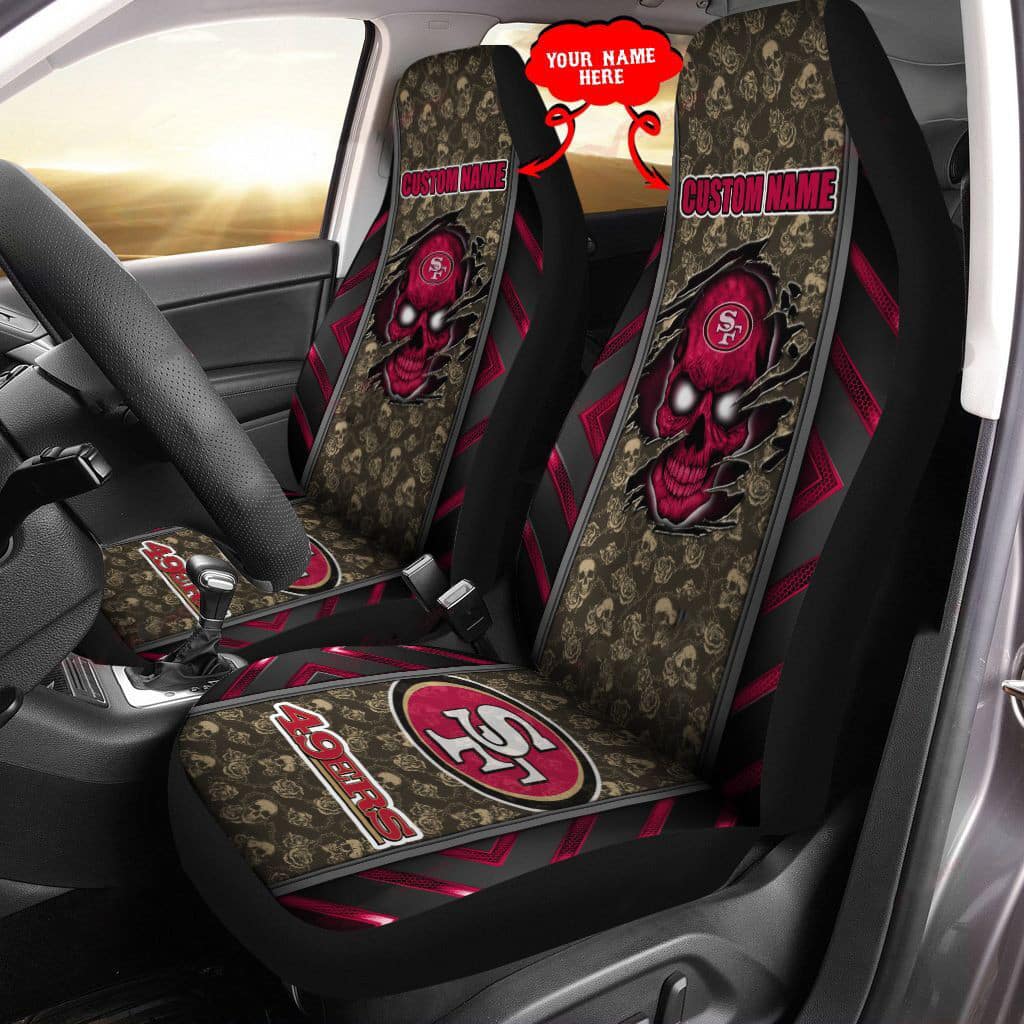San Francisco 49ers Personalized Car Seat Covers BG465