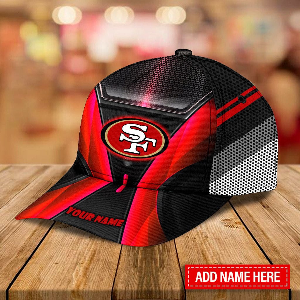 San Francisco 49ers Personalized Classic Cap BB03