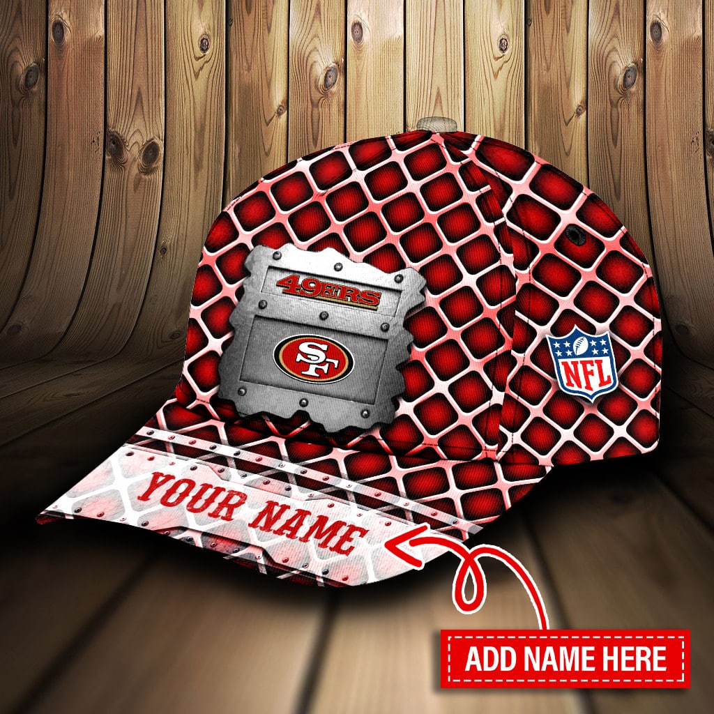 San Francisco 49ers Personalized Classic Cap BB516