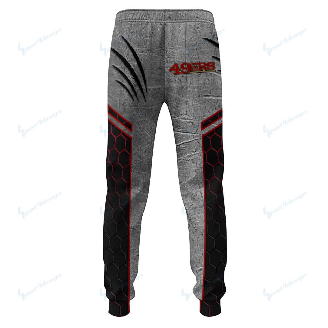 San Francisco 49ers Personalized Hoodie and Jogger Set BG843