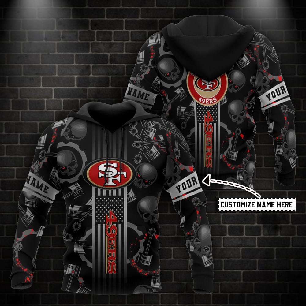 San Francisco 49ers Personalized Hoodie BB41