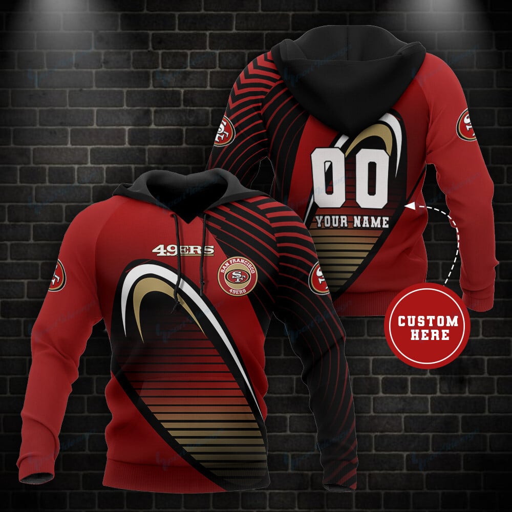 San Francisco 49ers Personalized Hoodie BG503