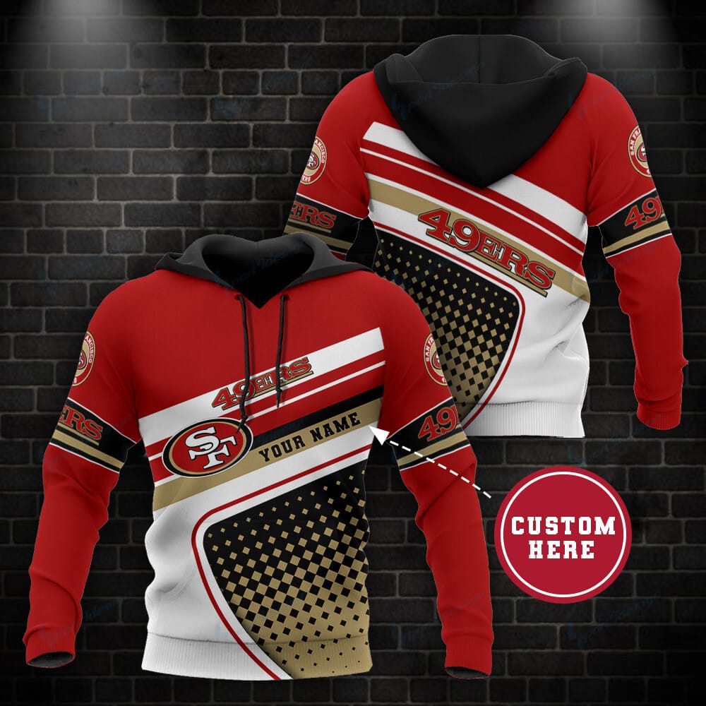 San Francisco 49ers Personalized Hoodie BG526