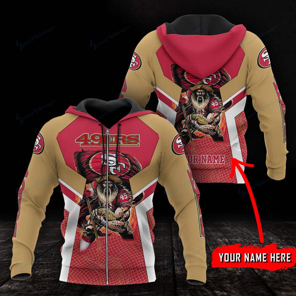 San Francisco 49ers Personalized Hoodie BG622