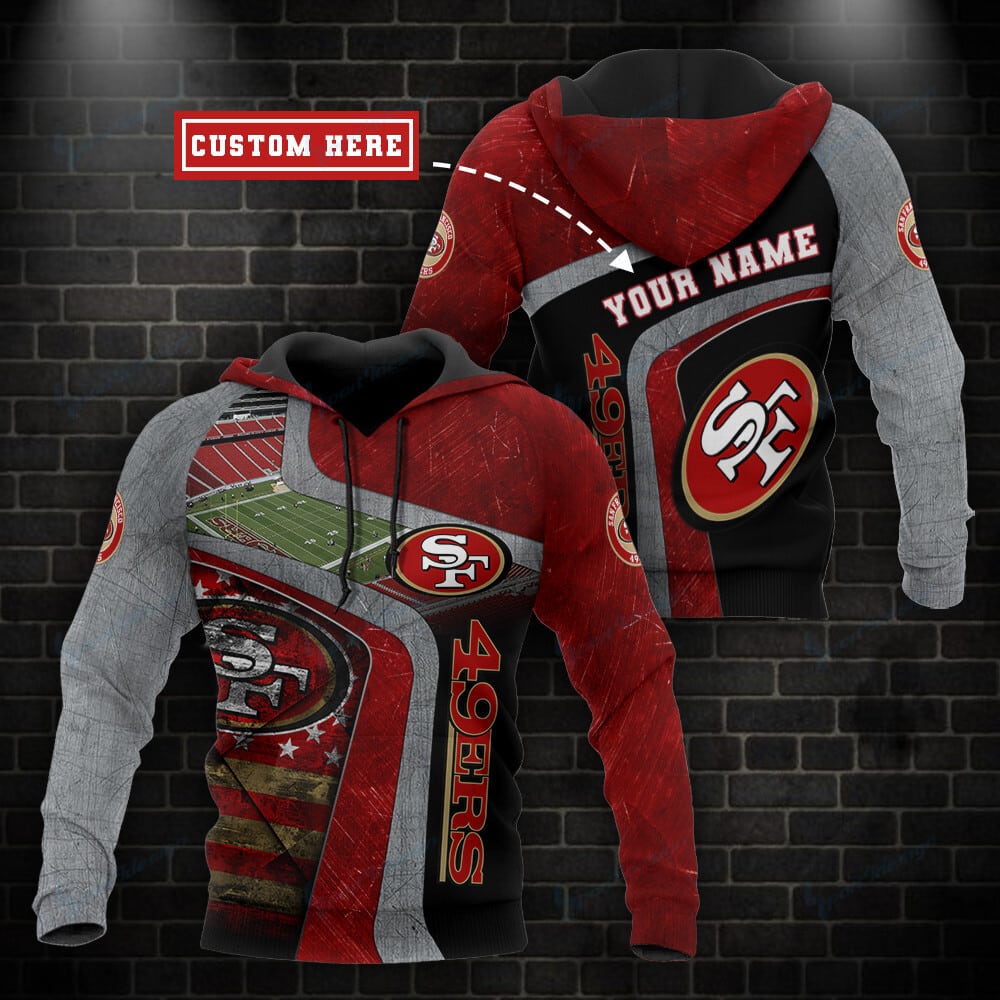 San Francisco 49ers Personalized Hoodie BG790