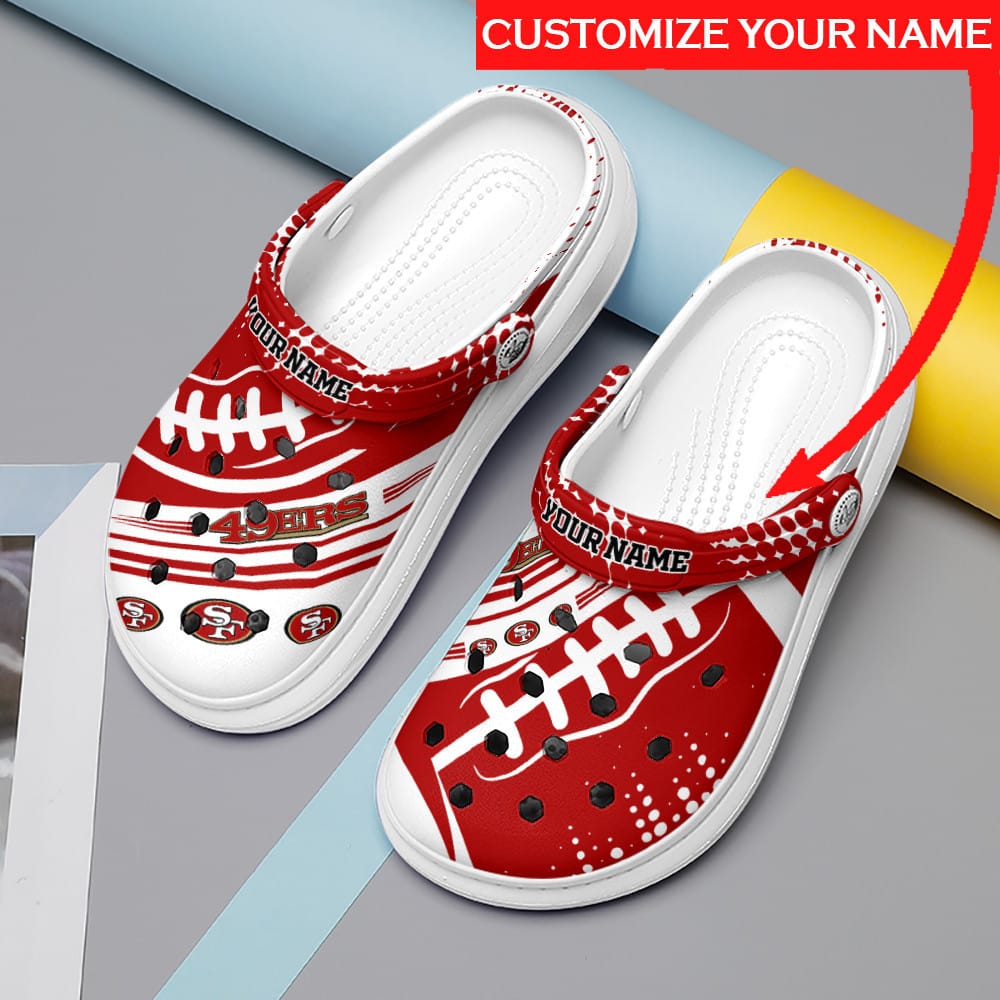 San Francisco 49ers Personalized Limited Clog BG115