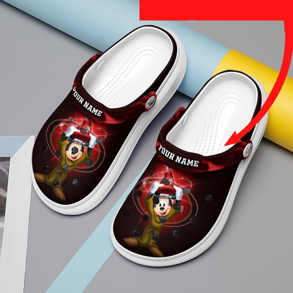 San Francisco 49ers Personalized Limited Clog BG187