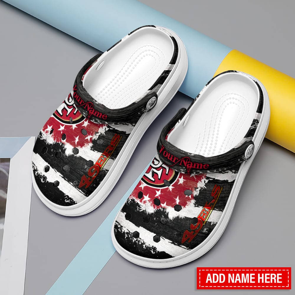 San Francisco 49ers Personalized Limited Clog BG74