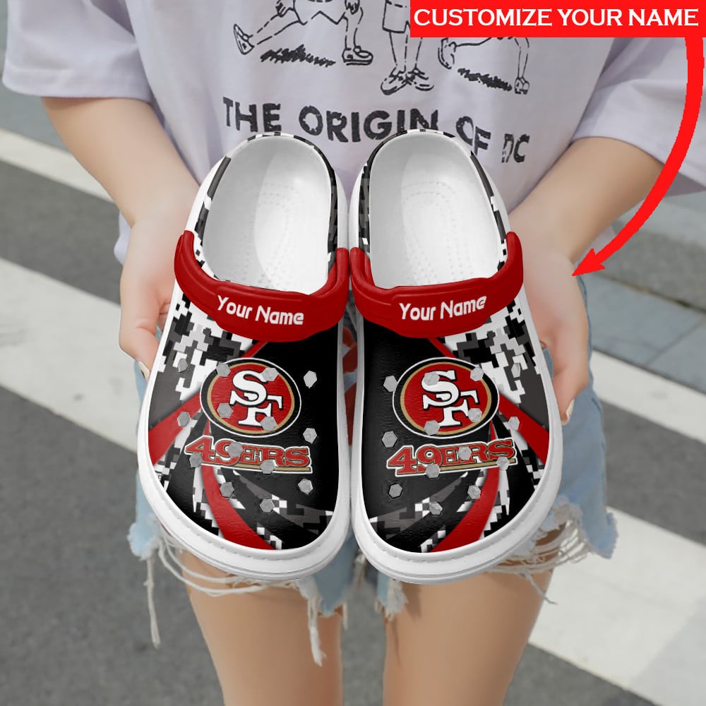 San Francisco 49ers Personalized Limited Clog BG89