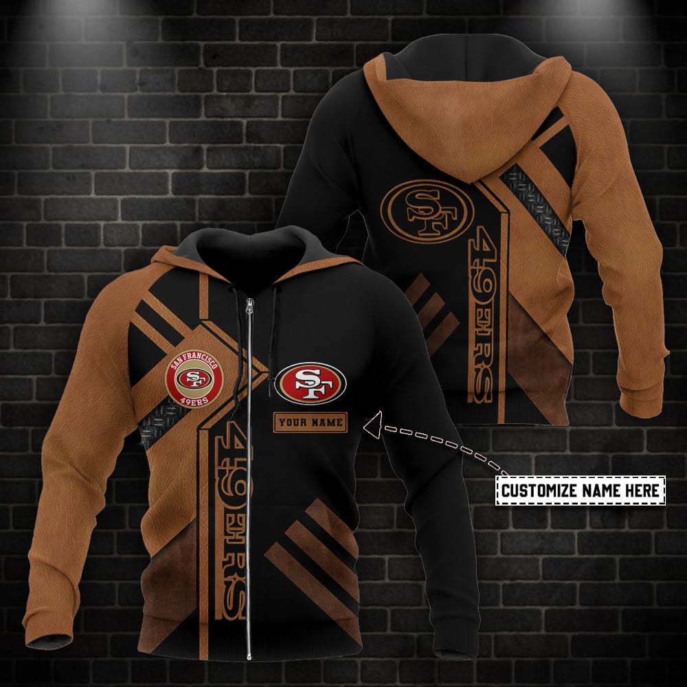 San Francisco 49ers Personalized Personalized Hoodie BB14