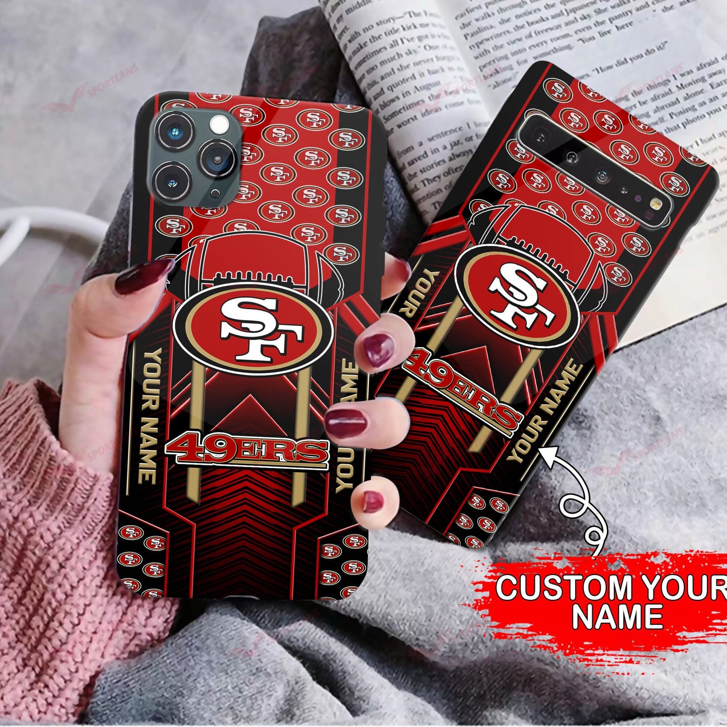 San Francisco 49ers Personalized Phone Case BG28