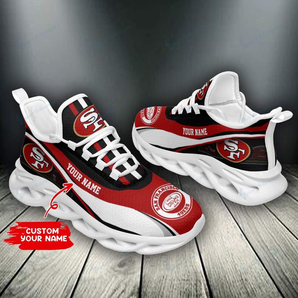 San Francisco 49ers Personalized Yezy Running Sneakers BB929