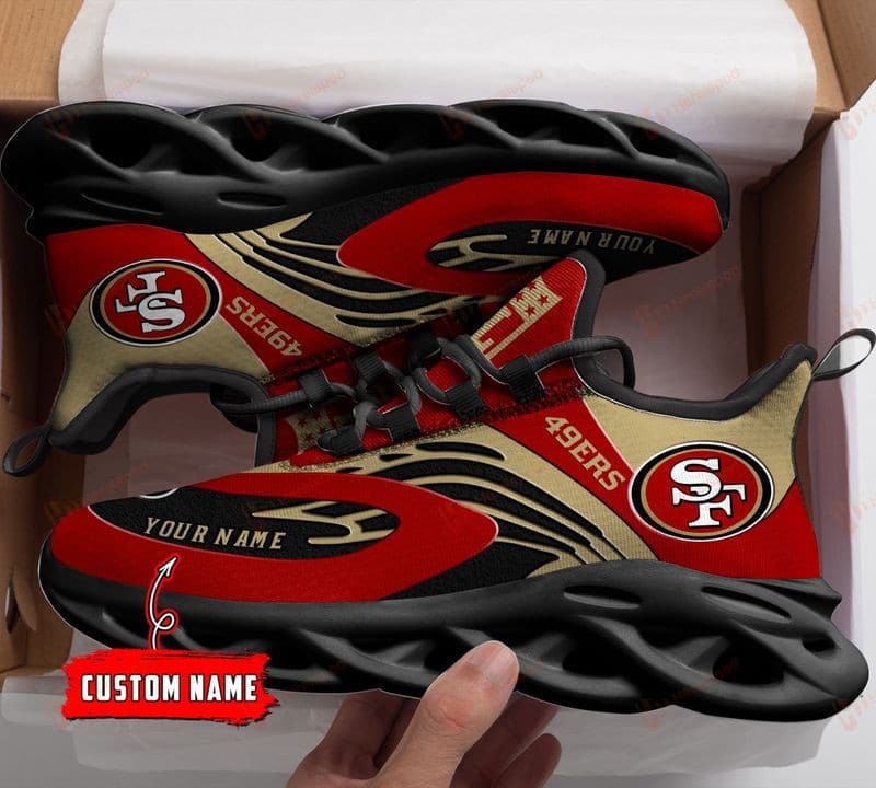 San Francisco 49ers Personalized Yezy Running Sneakers SPD310