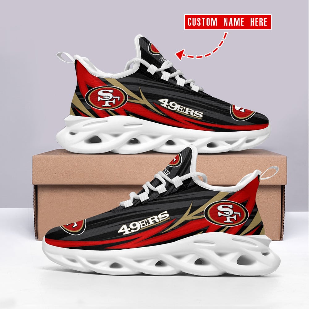 San Francisco 49ers Personalized Yezy Running Sneakers SPD434