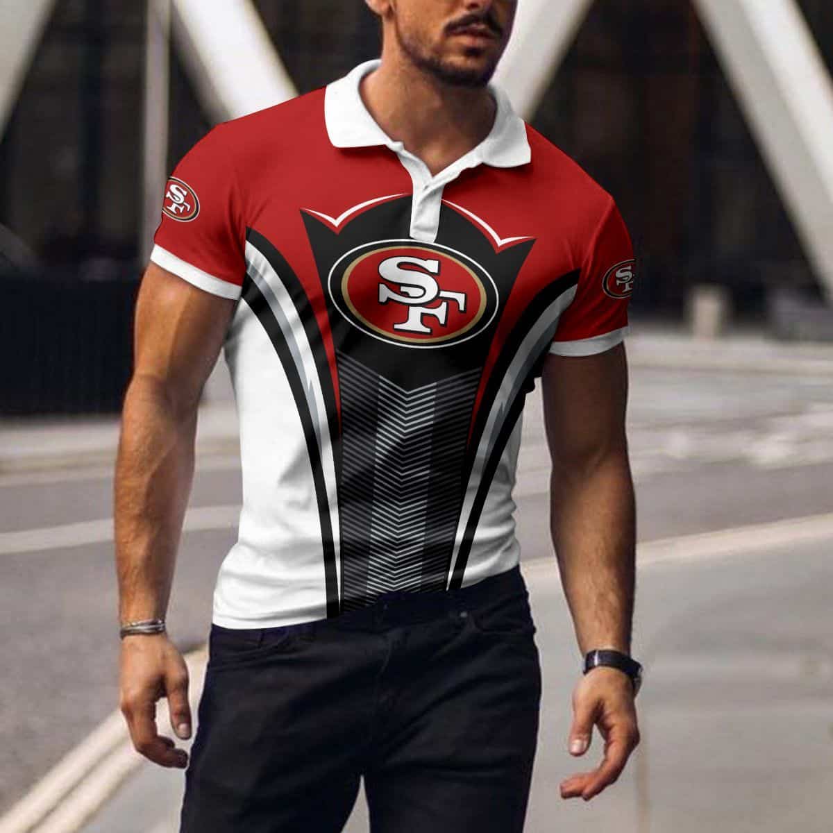 San Francisco 49ers Polo T-shirt 033
