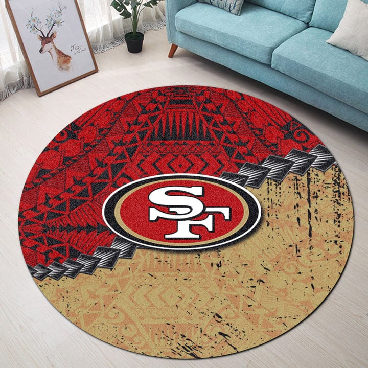 San Francisco 49ers Round Rug 21