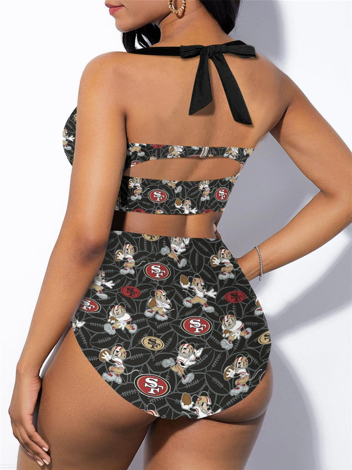 San Francisco 49ers Sexy Print Bikini Swimsuit 87