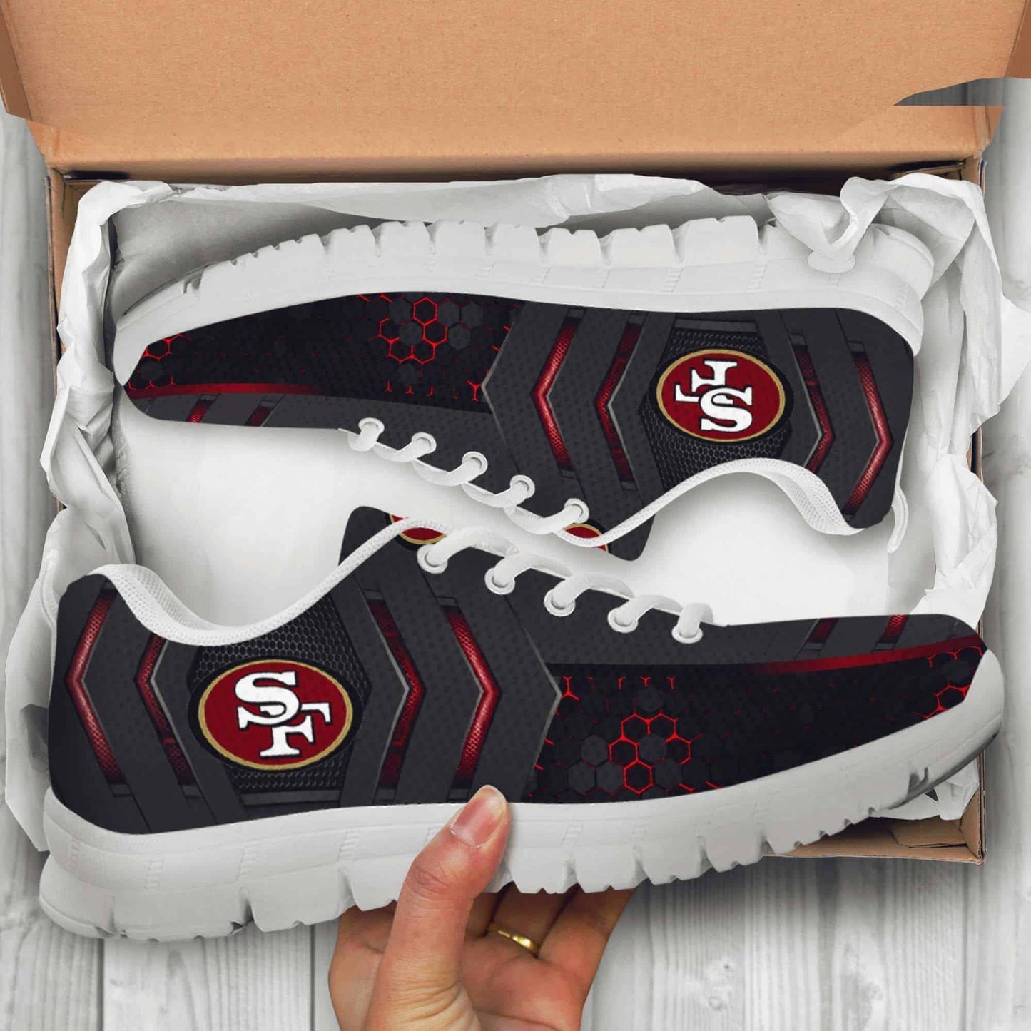 San Francisco 49ers Sneakers 065