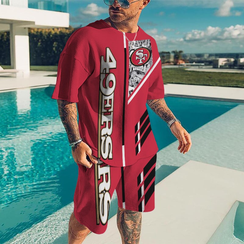 San Francisco 49ers T-shirt and Shorts BG26