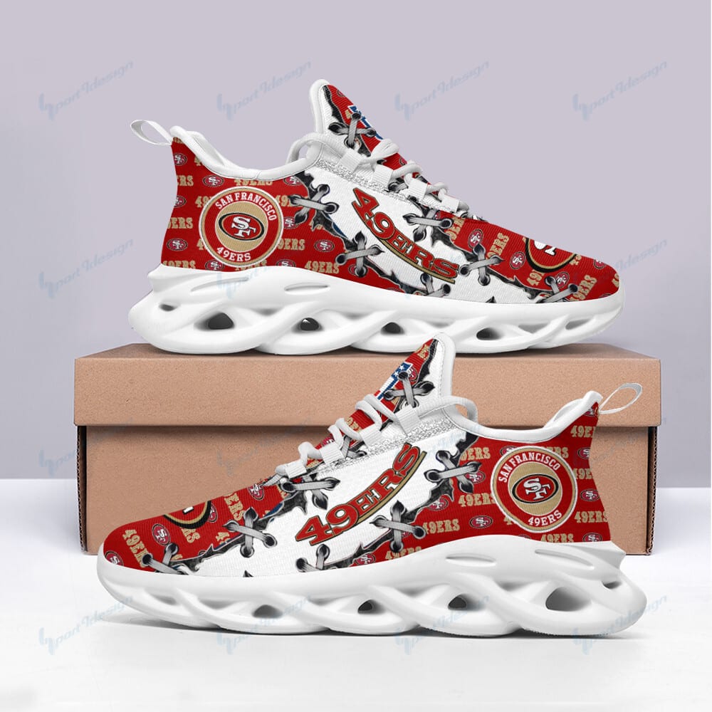 San Francisco 49ers Yezy Running Sneakers SPD73