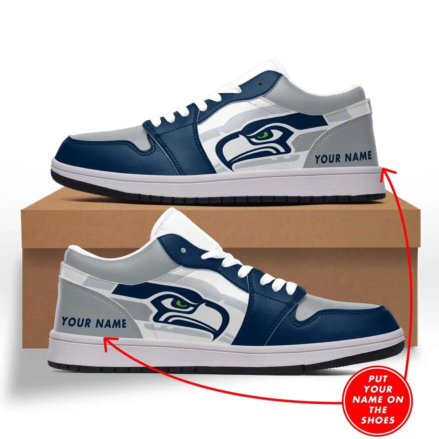 Seattle Seahawks LJ Sneakers 008