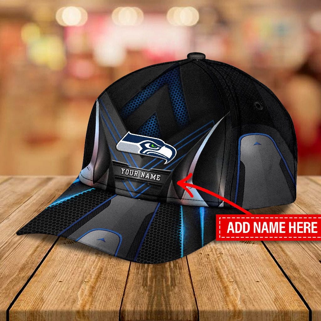 Seattle Seahawks Personalized Classic Cap BB128