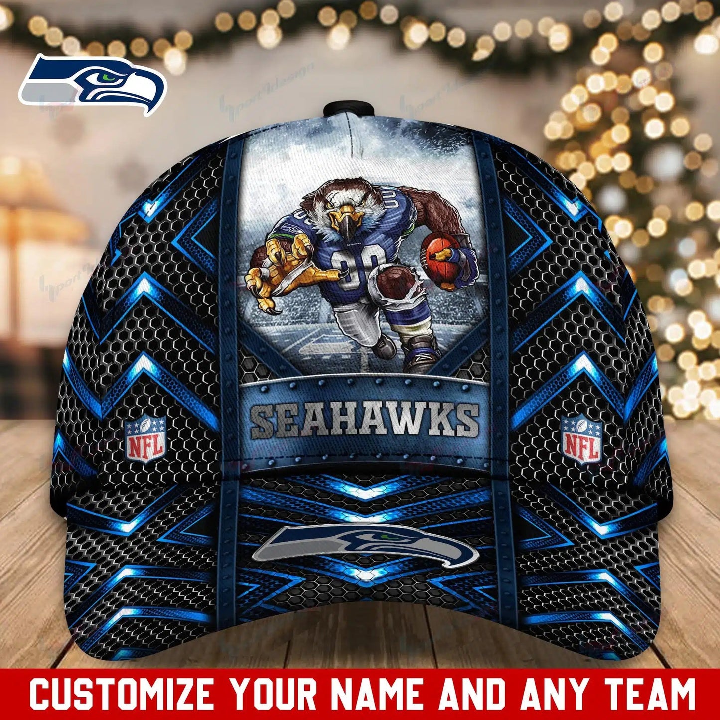 Seattle Seahawks Personalized Classic Cap BB268