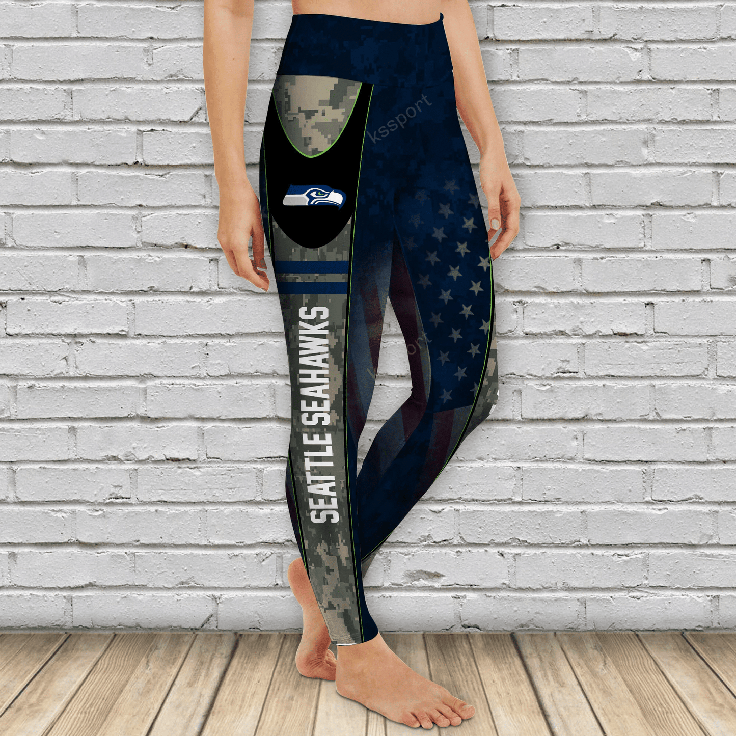 Seattle Seahawks Personalized Leggings And Hoodie BG90