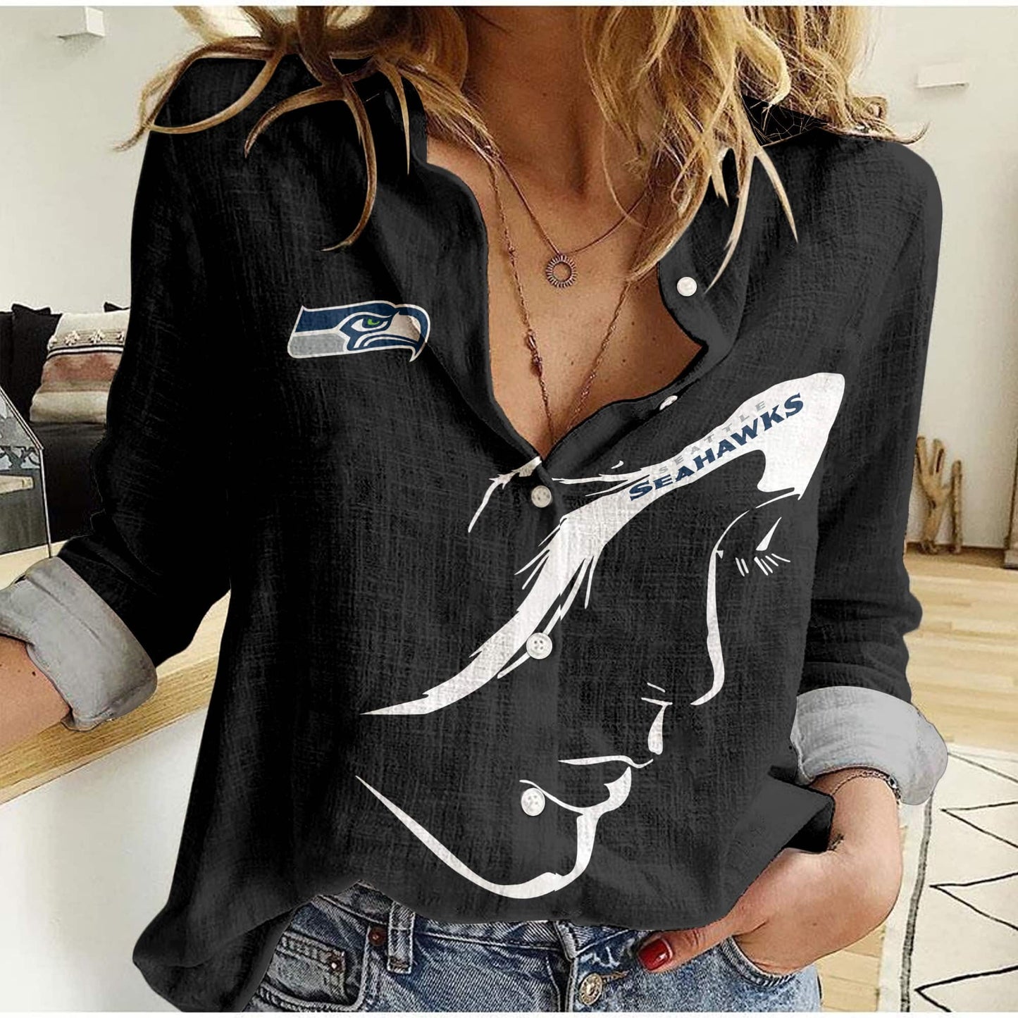 Seattle Seahawks Woman Shirt BG115