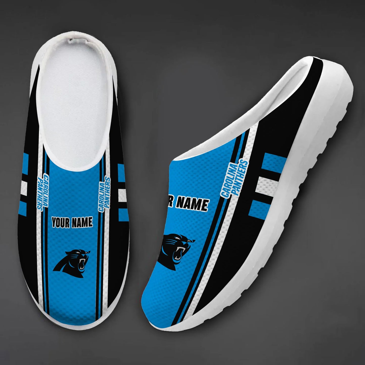 Carolina Panthers Slip-on Half Shoes AZBTSHS000011