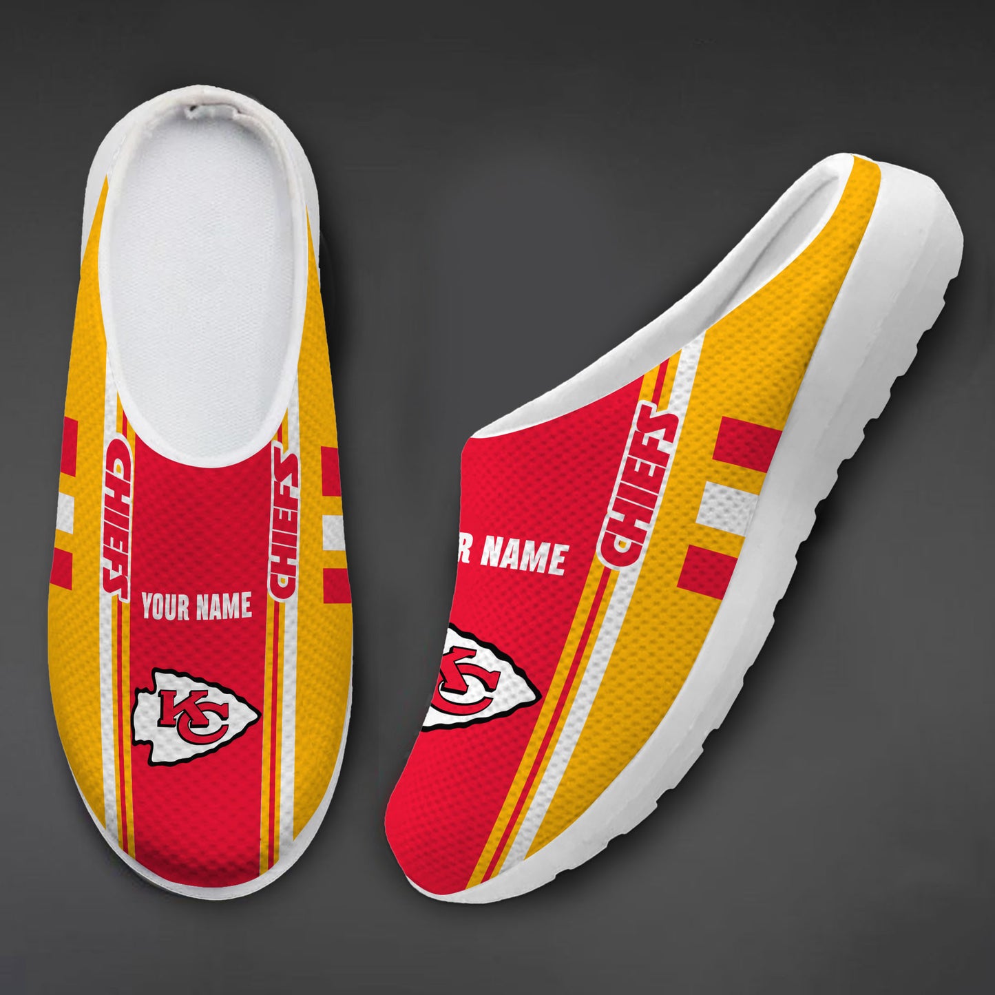 Kansas City Chiefs Slip-on Half Shoes AZBTSHS000002
