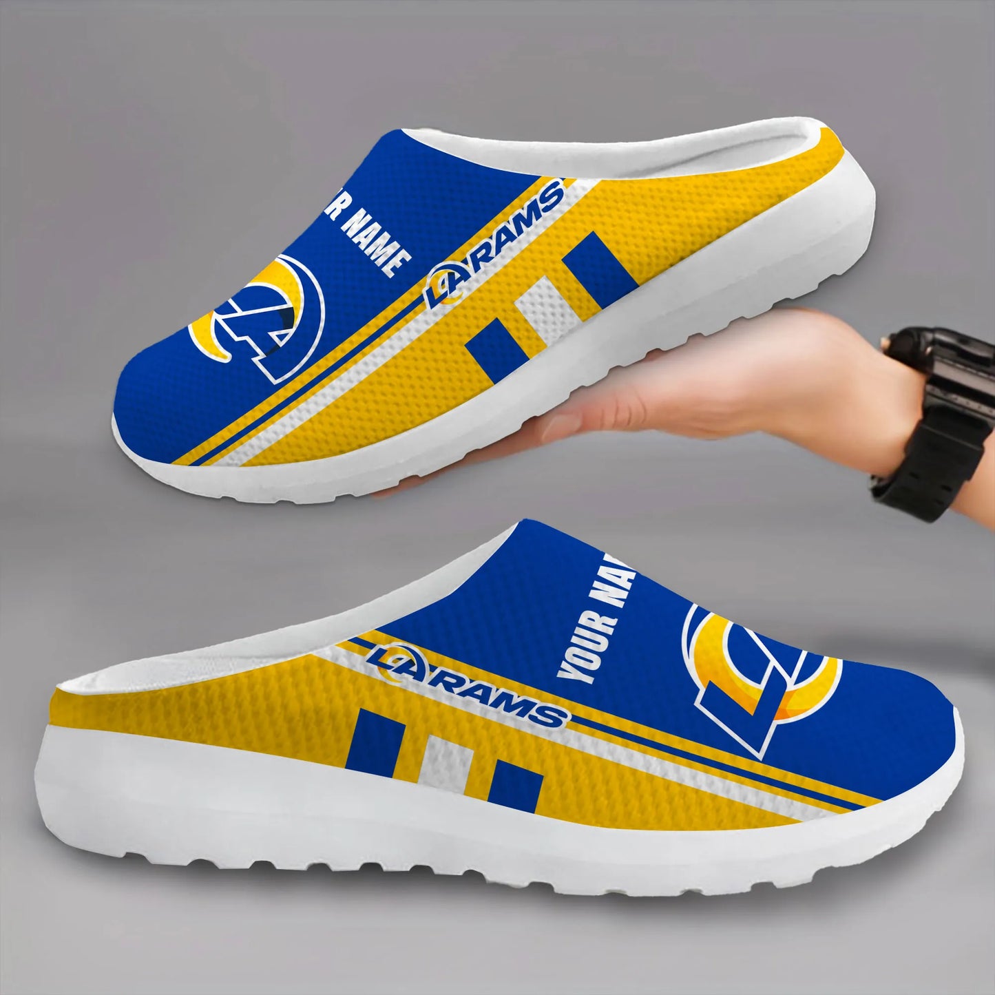 Los Angeles Rams Slip-on Half Shoes AZBTSHS000022