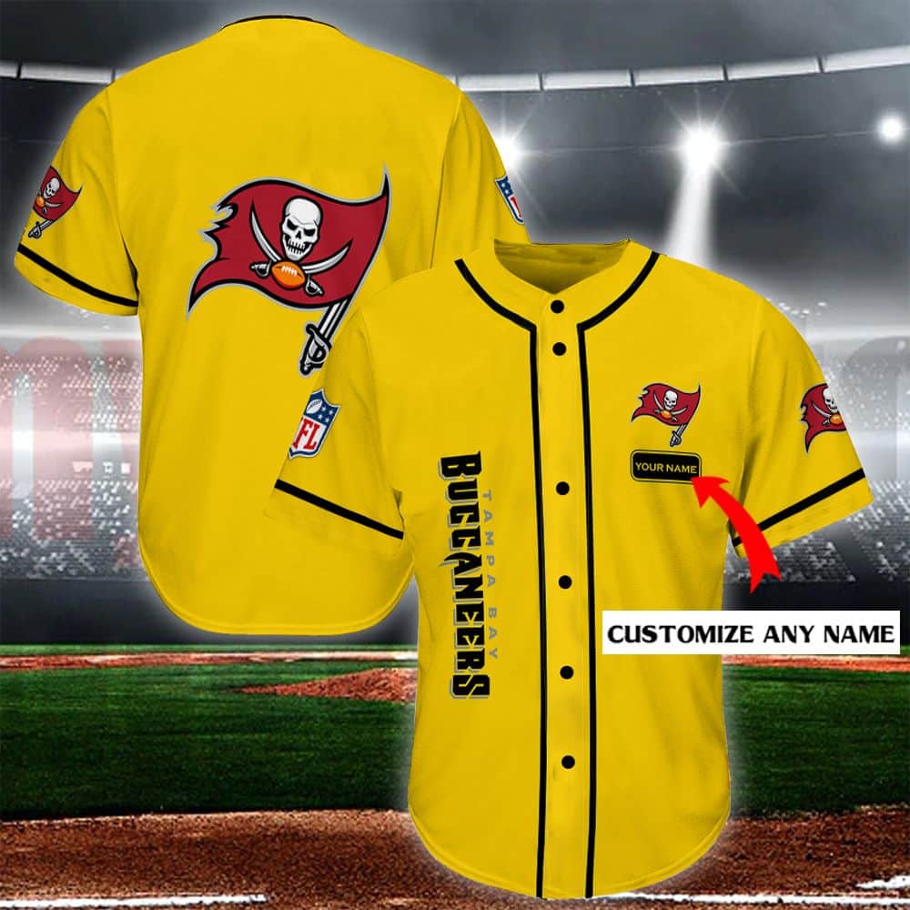 Tampa Bay Buccaneers Baseball Jersey Shirt 110