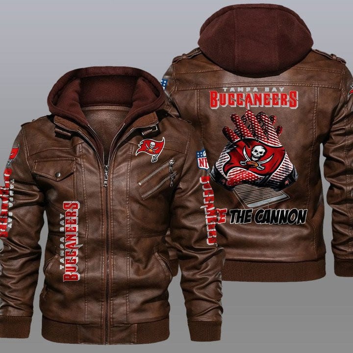 Tampa Bay Buccaneers Leather Jacket 30